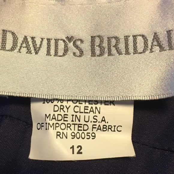 DAVID'S BRIDAL Cotton Sateen Sleeveless Dress NEW WITH TAG! - Picture 12 of 16